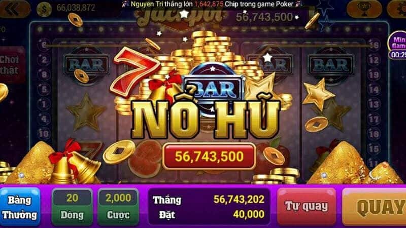 Chinh phục game Nổ hũ xèng nhận thưởng lớn